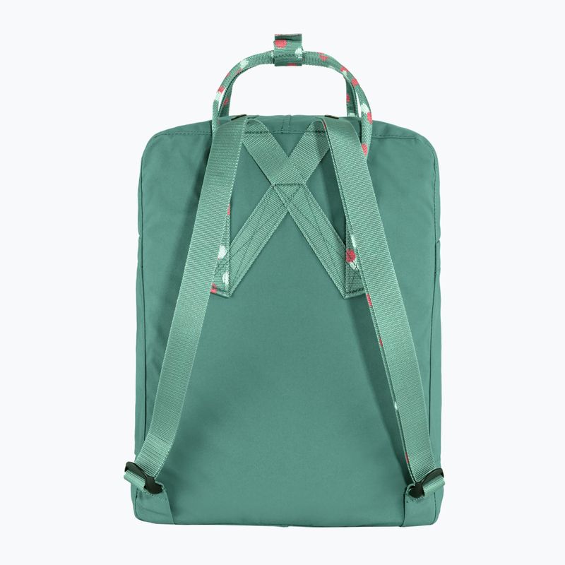 Plecak miejski Fjällräven Kanken 16 l frost green/ confetti pattern 3