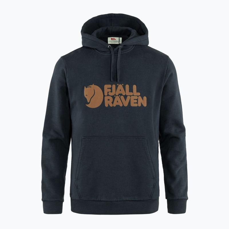 Bluza męska Fjällräven Logo Hoodie dark navy 6