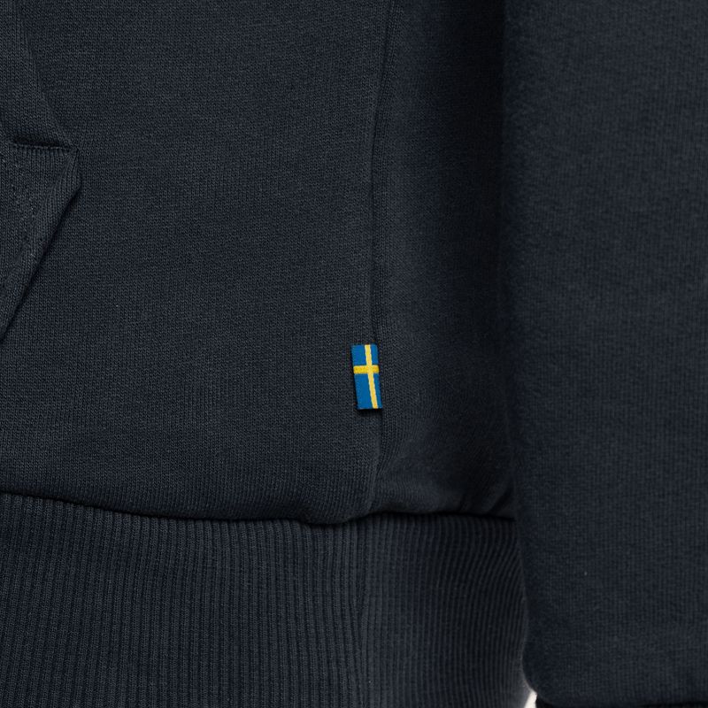 Bluza męska Fjällräven Logo Hoodie dark navy 9