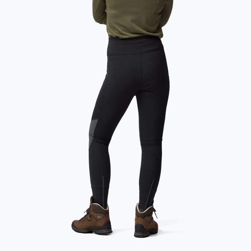 Legginsy damskie Fjällräven Abisko Tights black/iron grey 3