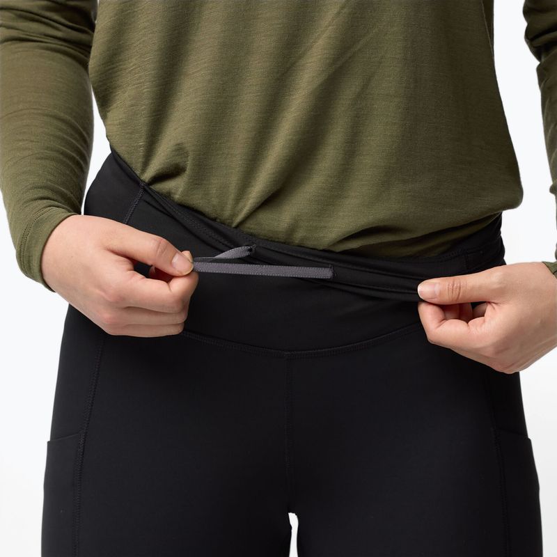 Legginsy damskie Fjällräven Abisko Tights black/iron grey 5