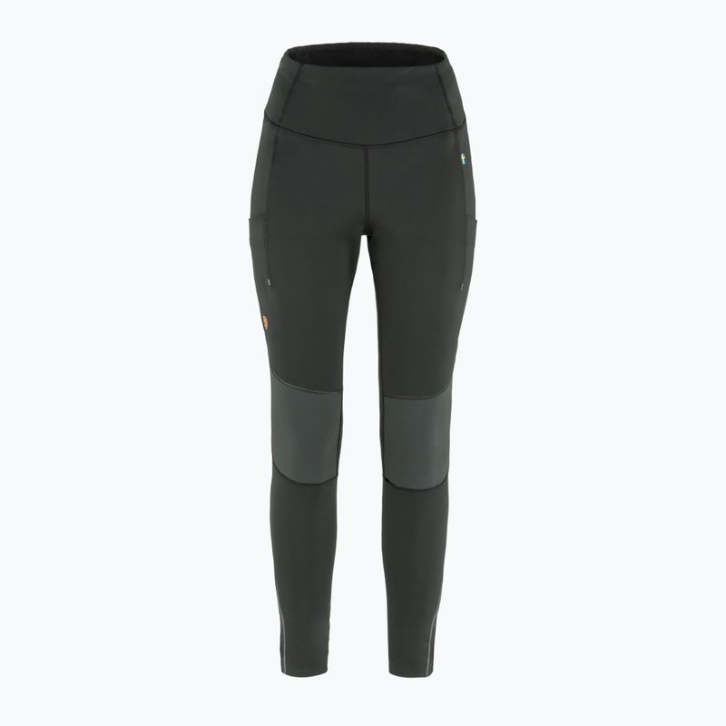 Legginsy damskie Fjällräven Abisko Tights black/iron grey 7