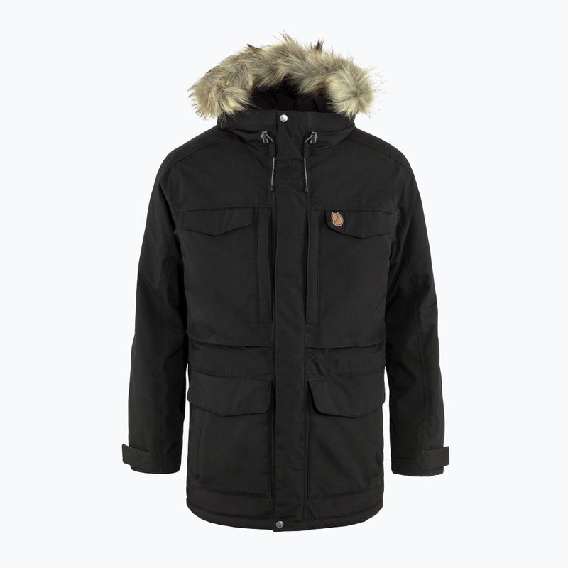 Kurtka zimowa męska Fjällräven Nuuk Parka black 9