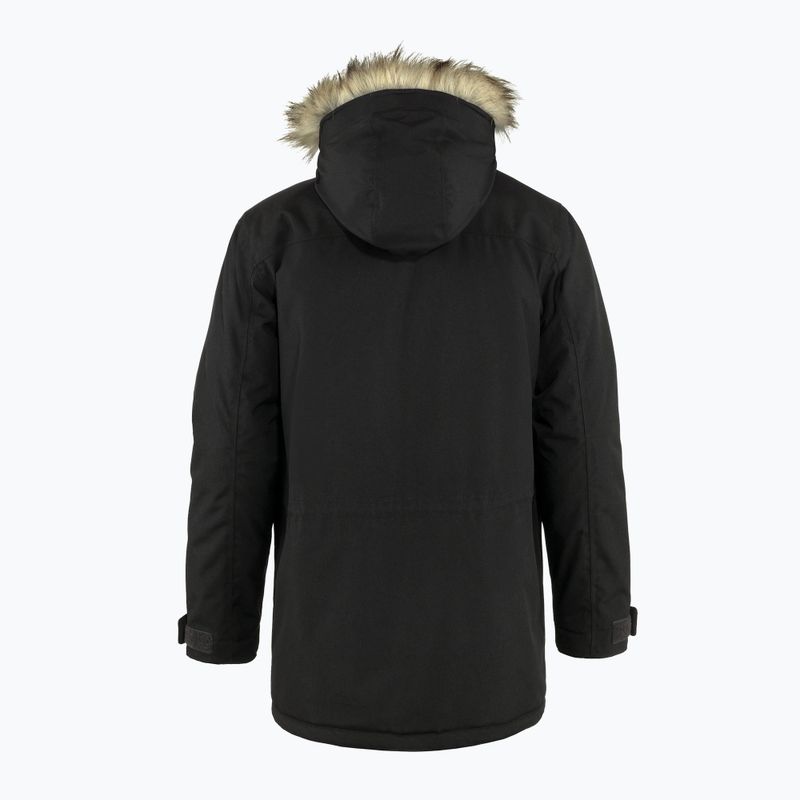 Kurtka zimowa męska Fjällräven Nuuk Parka black 10