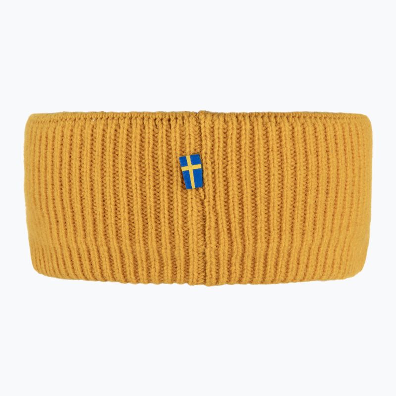 Opaska na głowę Fjällräven 1960 Logo mustard yellow 3