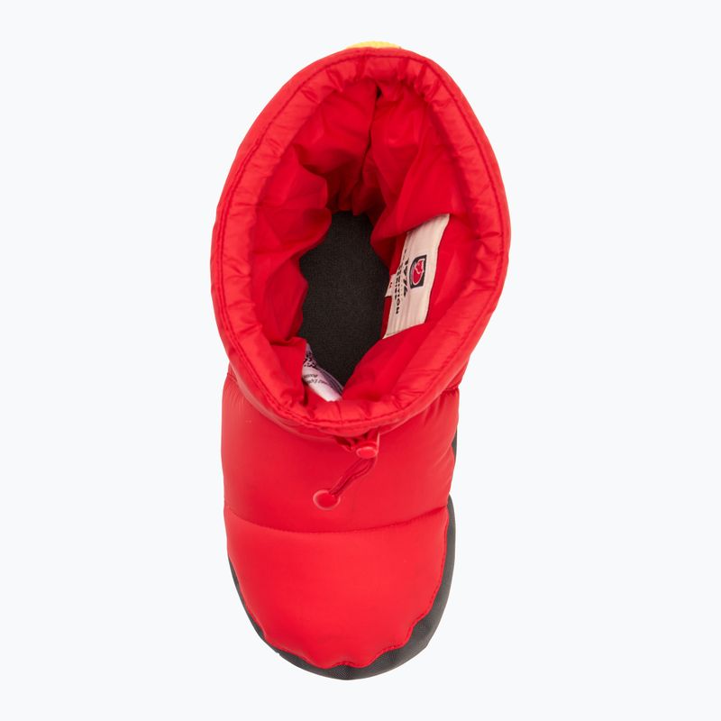 Kapcie Fjällräven Expedition Down Booties true red 5