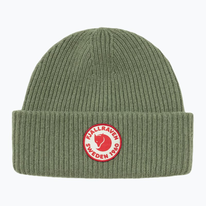 Czapka zimowa Fjällräven 1960 Logo Hat caper green