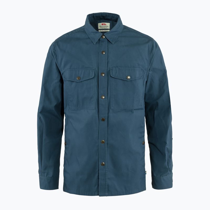 Koszula męska Fjällräven Singi Overshirt indigo blue