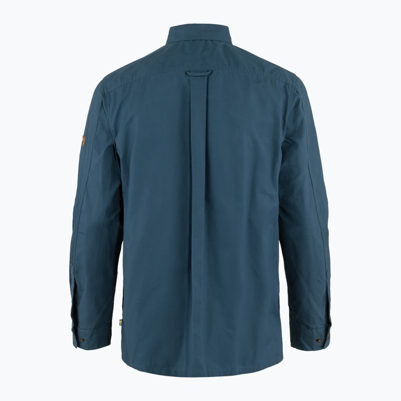 Koszula męska Fjällräven Singi Overshirt indigo blue 2