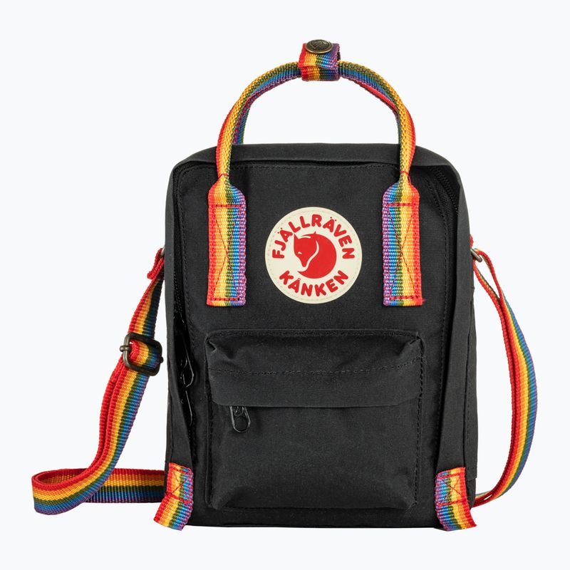 Saszetka Fjällräven Kanken Rainbow Sling 2,5 l black/ rainbow pattern