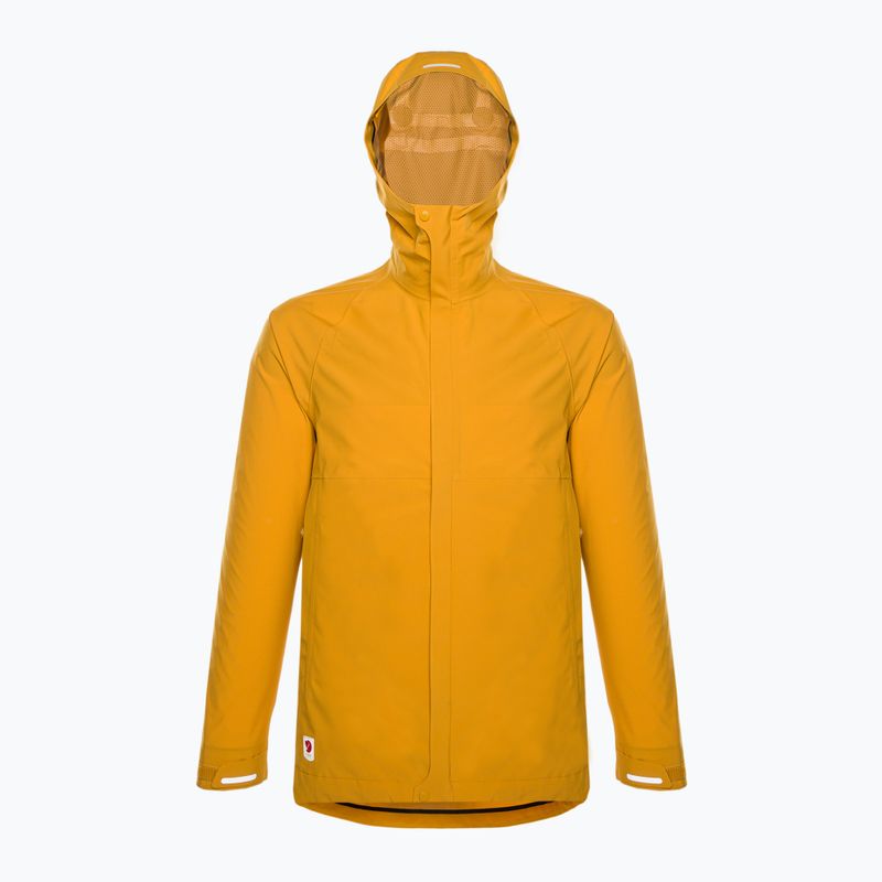 Kurtka przeciwdeszczowa męska Fjällräven HC Hydratic Trail mustard yellow 2