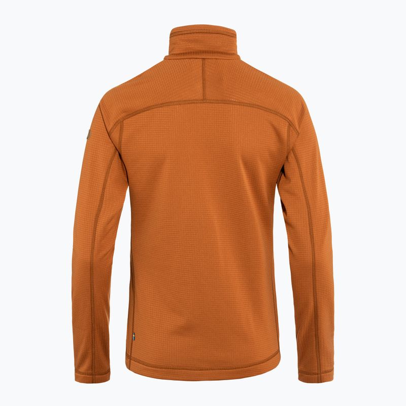 Bluza trekkingowa damska Fjällräven Abisko Lite Fleece terracotta brown 7