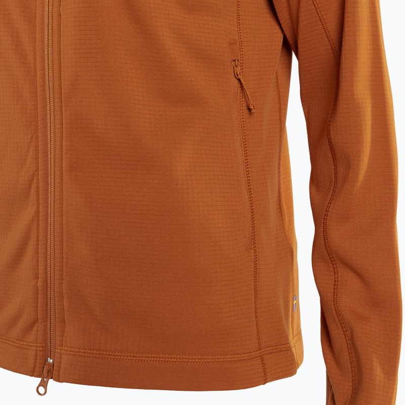 Bluza trekkingowa damska Fjällräven Abisko Lite Fleece terracotta brown 11