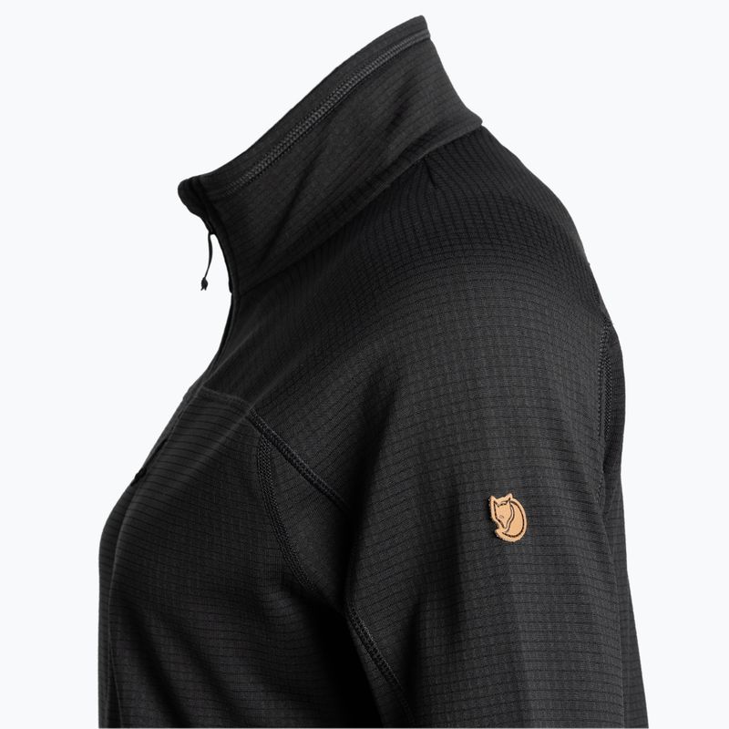 Bluza trekkingowa damska Fjällräven Abisko Lite Fleece black 6