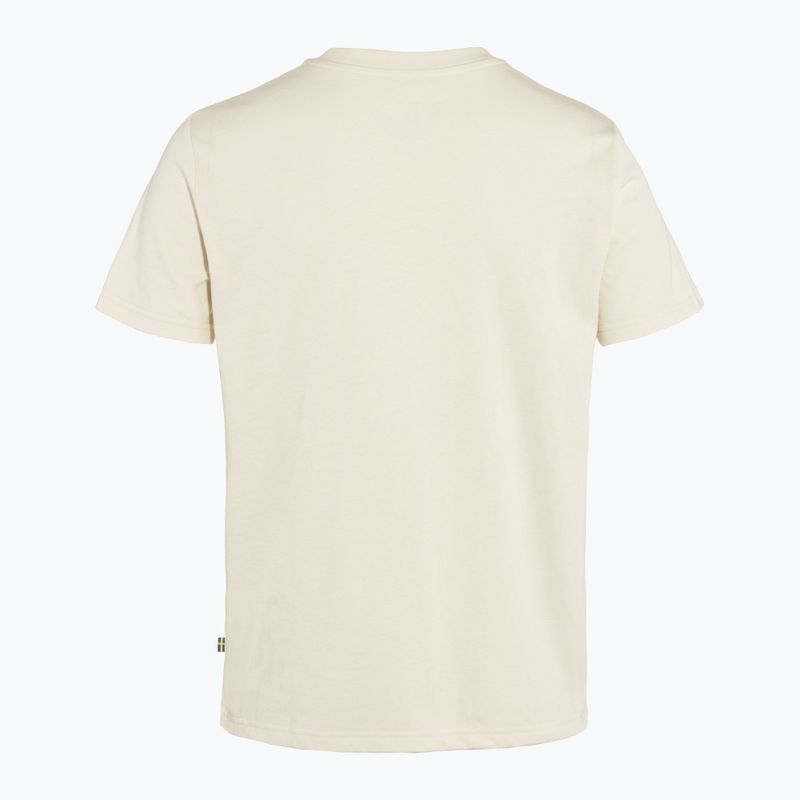 Koszulka trekkingowa damska Fjällräven Logo chalk white 4