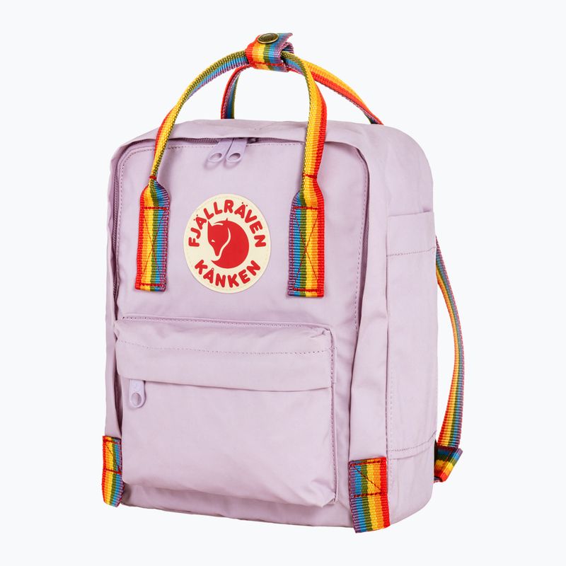 Plecak miejski Fjällräven Kanken Rainbow Mini 7 l pastel lavender/rainbow pattern 2