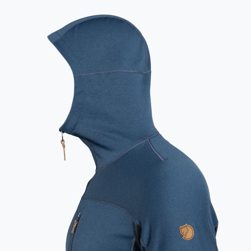 Bluza trekkingowa męska Fjällräven Abisko Trail Fleece indigo blue/ dark navy 5