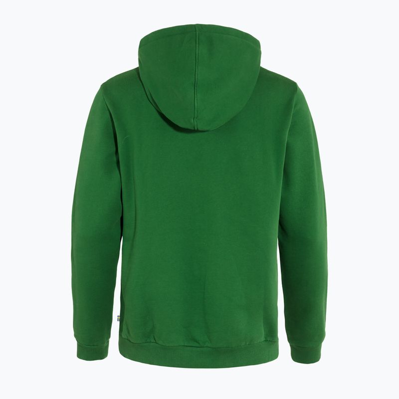 Bluza męska Fjällräven Logo Hoodie palm green 2