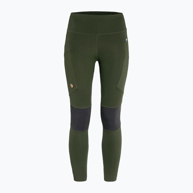 Spodnie trekkingowe damskie Fjällräven Abisko Trekking Tights Pro deep forest 4