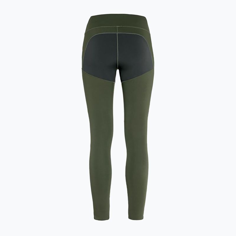 Spodnie trekkingowe damskie Fjällräven Abisko Trekking Tights Pro deep forest 5