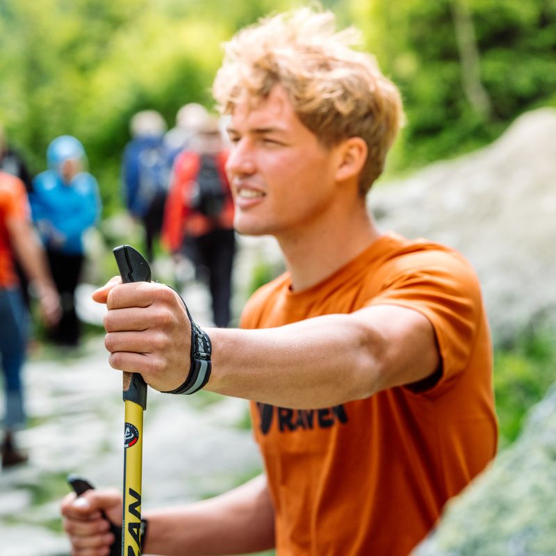 Koszulka trekkingowa męska Fjällräven Logo terracotta brown 5