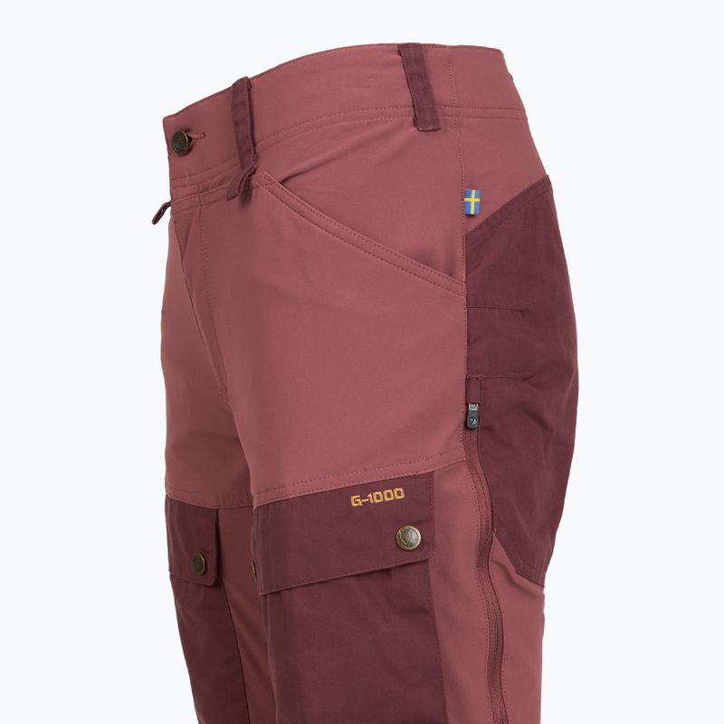 Spodnie trekkingowe damskie Fjällräven Keb port/mesa purple 3