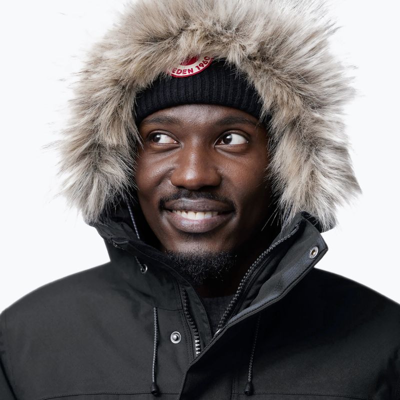 Kurtka zimowa męska Fjällräven Nuuk Lite Parka 550 black 3