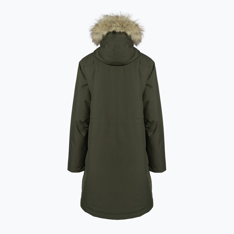 Płaszcz zimowy damski Fjällräven Nuuk Lite Parka 662 deep forest 2