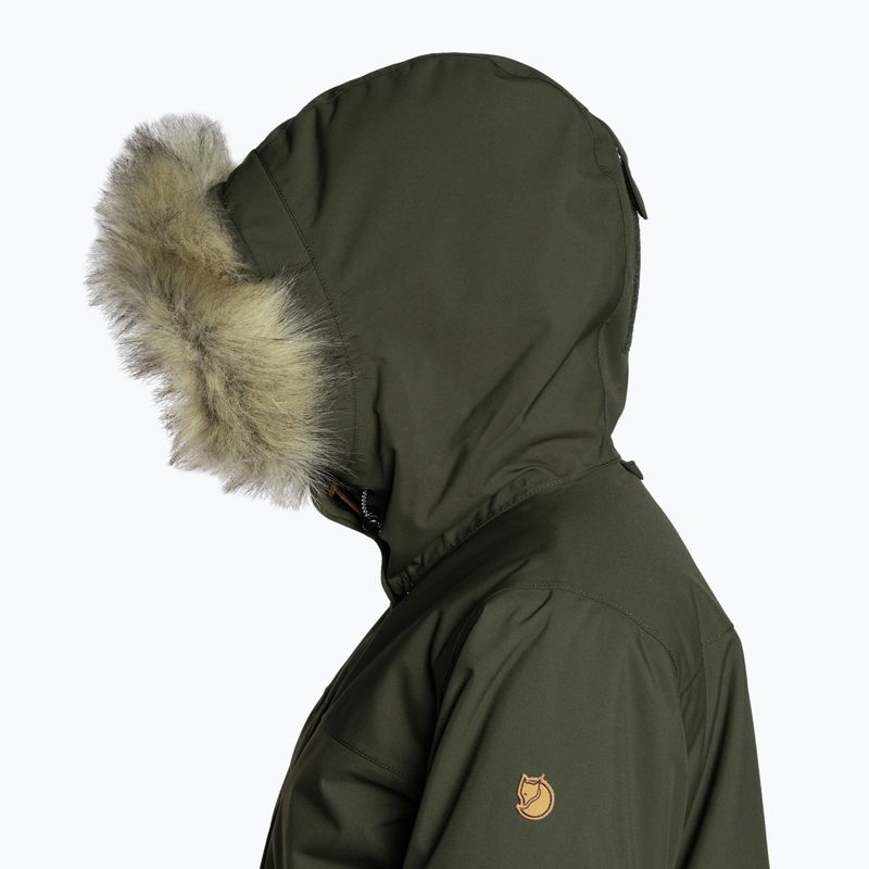 Płaszcz zimowy damski Fjällräven Nuuk Lite Parka 662 deep forest 3