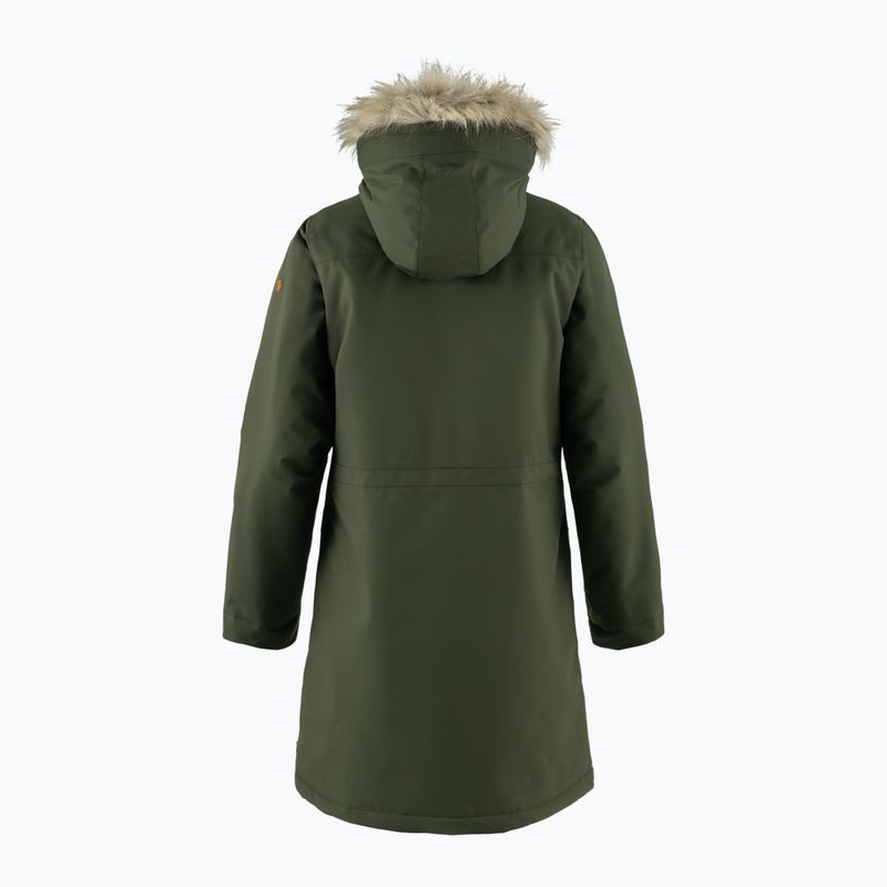 Płaszcz zimowy damski Fjällräven Nuuk Lite Parka 662 deep forest 6