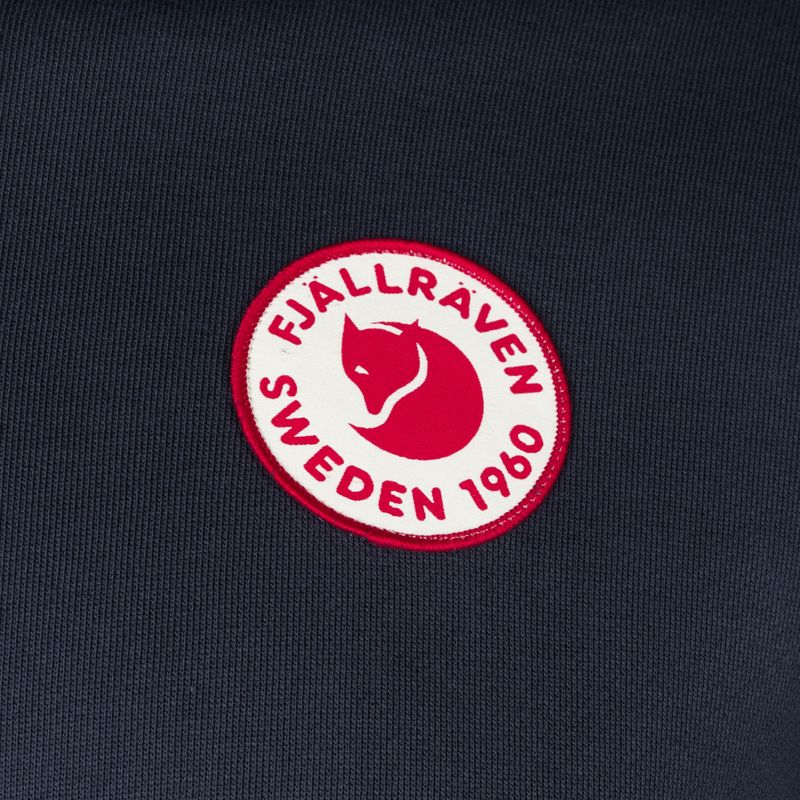 Bluza męska Fjällräven 1960 Logo Badge Sweater dark navy 3