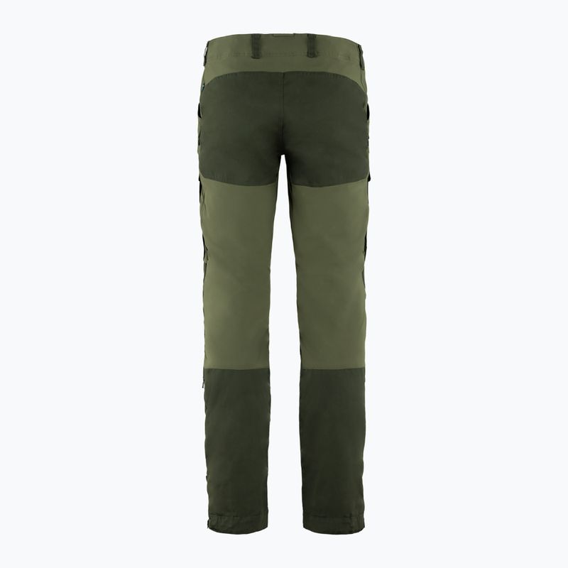 Spodnie trekkingowe męskie Fjällräven Keb deep forest/laurel green 2