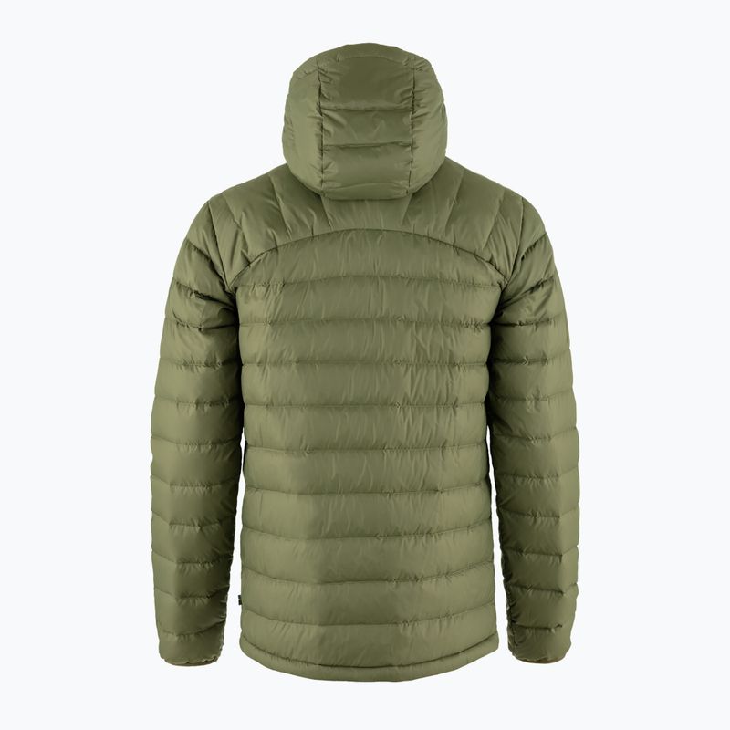 Kurtka puchowa męska Fjällräven Expedition Pack Down Hoodie green/mustard yellow 6