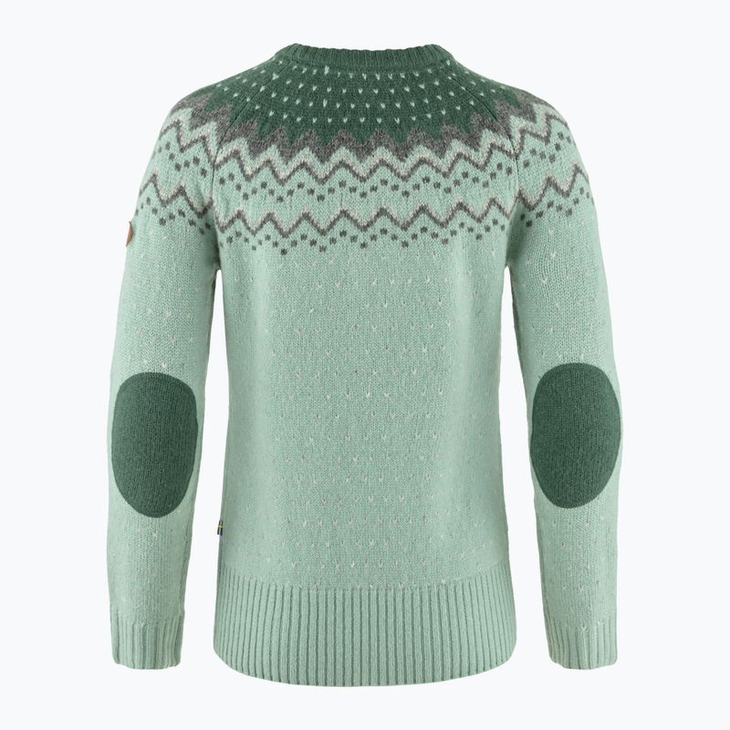 Sweter damski Fjällräven Övik Knit Sweater mistry green/deep patina 2