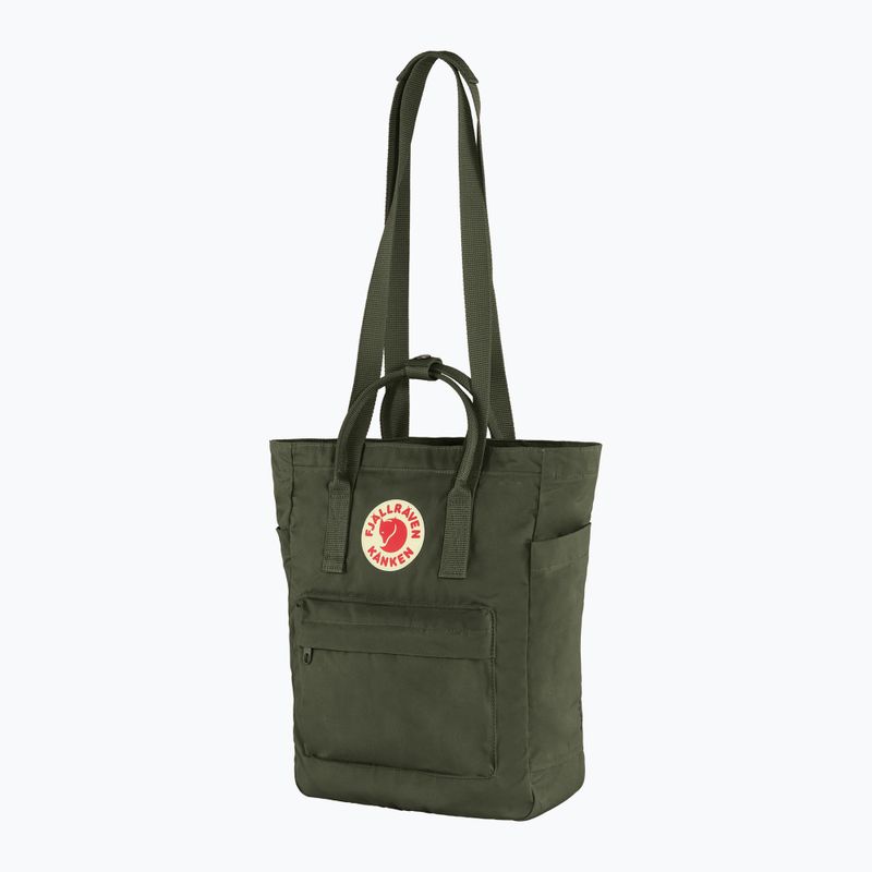 Torba 2w1 Fjällräven Kanken Totepack 14 l deep forest 3