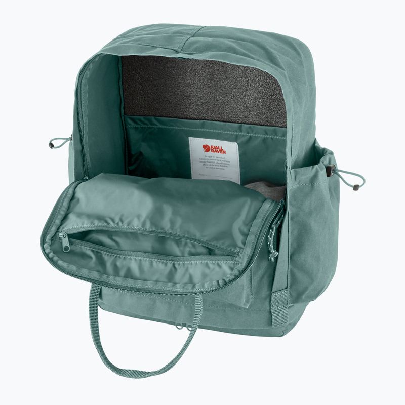 Plecak miejski Fjällräven Kånken Outlong 18 l frost green 4