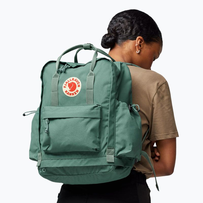 Plecak miejski Fjällräven Kånken Outlong 18 l frost green 6