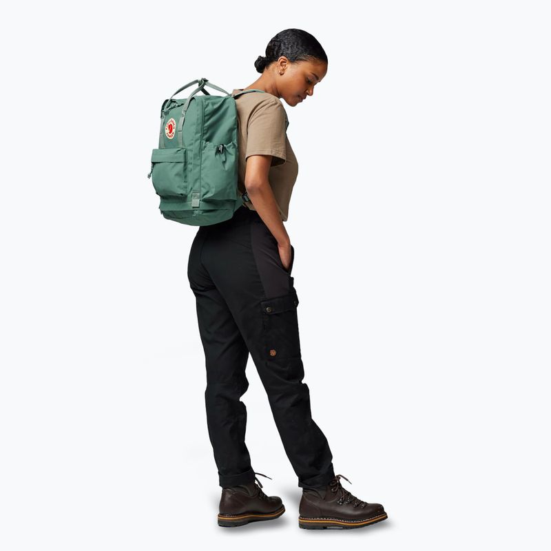 Plecak miejski Fjällräven Kånken Outlong 18 l forest green 7