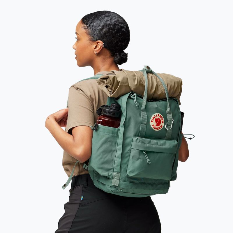 Plecak miejski Fjällräven Kånken Outlong 18 l forest green 8