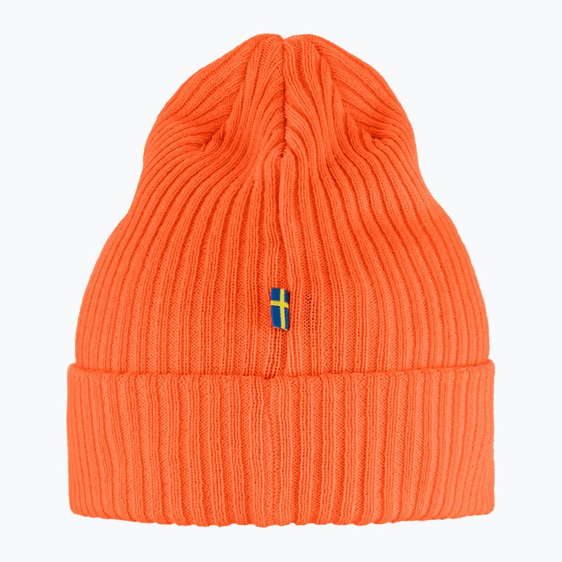 Czapka zimowa Fjällräven Rib Hat safety orange 3