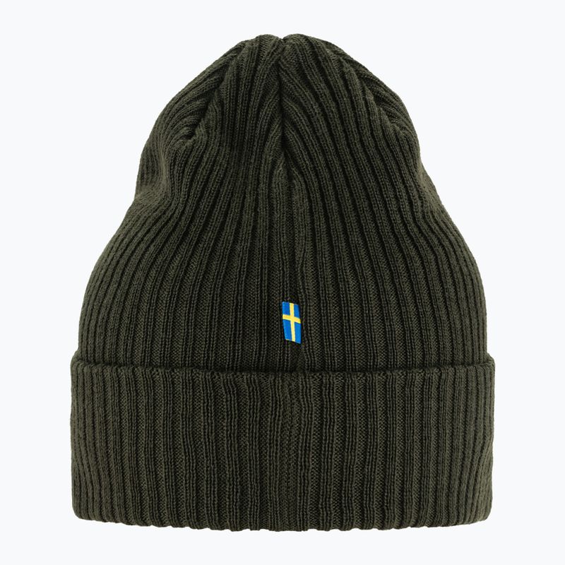 Czapka zimowa Fjällräven Rib Hat deep forest 3