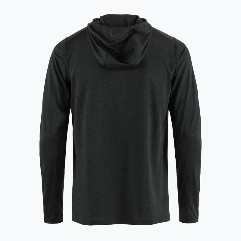 Bluza trekkingowa męska Fjällräven 1960 Abisko Sun Hoodie black 2