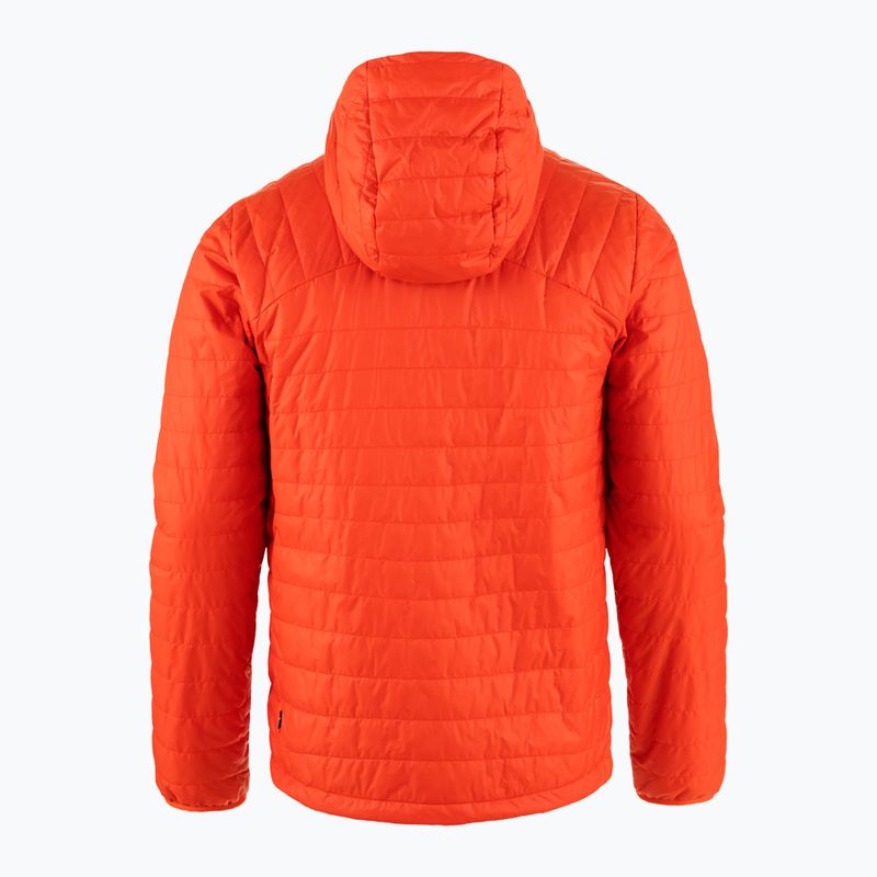 Kurtka męska Fjällräven Expedition X-Lätt Hoodie flame orange 2