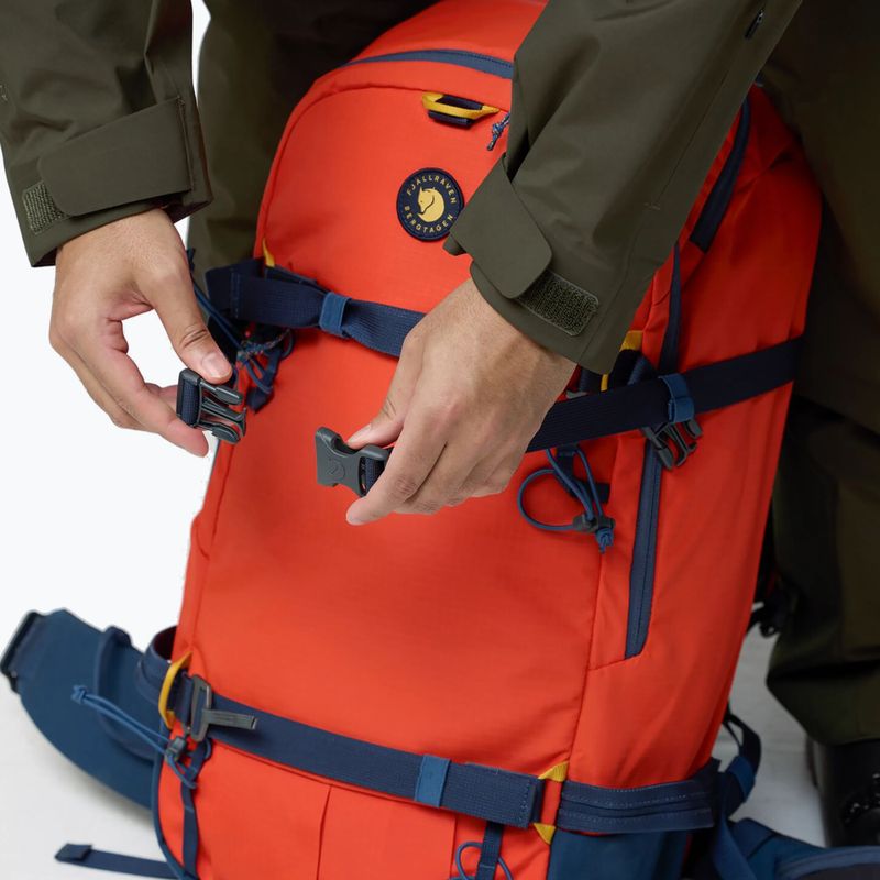 Plecak trekkingowy Fjällräven Bergtagen Touring 30 l flame orange/mountain blue 23