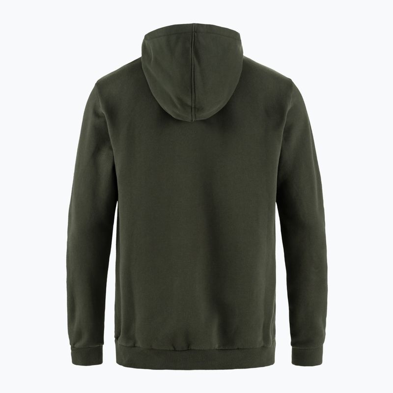 Bluza męska Fjällräven Logo Hoodie deep frost 2