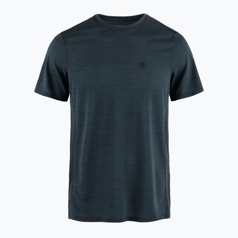 Koszulka trekkingowa męska Fjällräven Abisko Lite dark navy 6