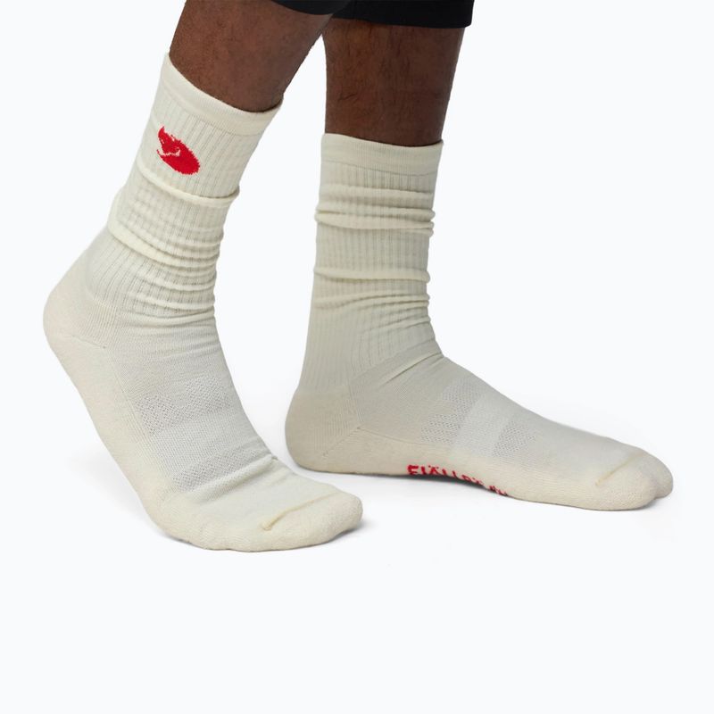 Skarpety Fjällräven Wool eggshell 2