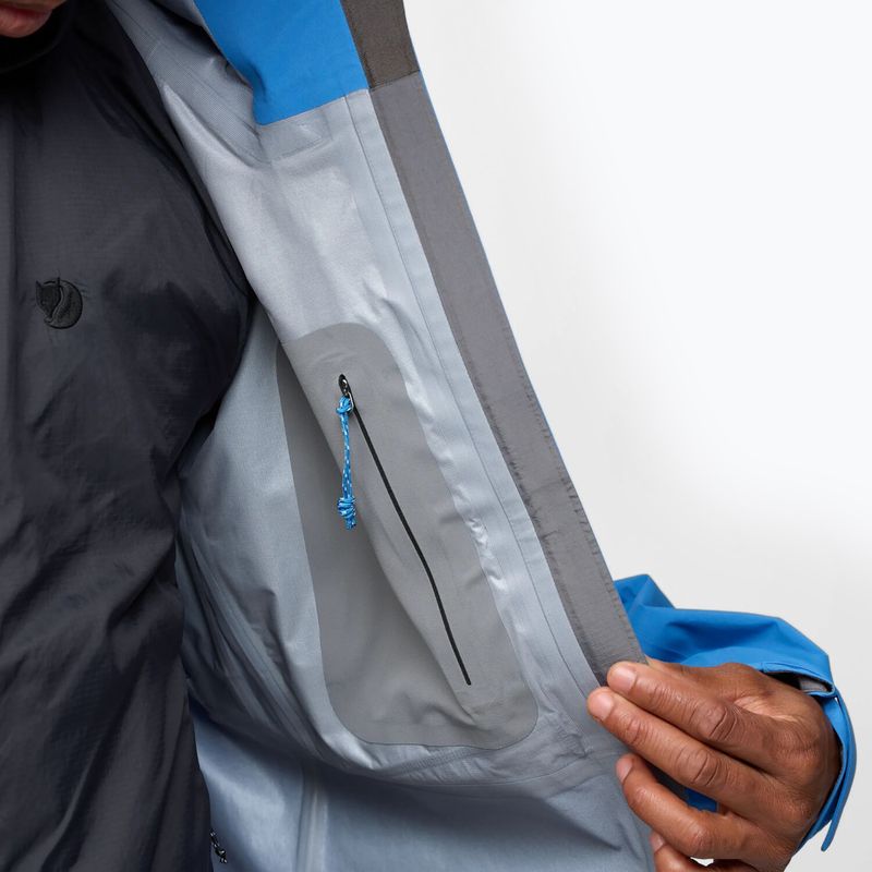 Kurtka przeciwwiatrowa męska Fjällräven Keb GTX un blue 6