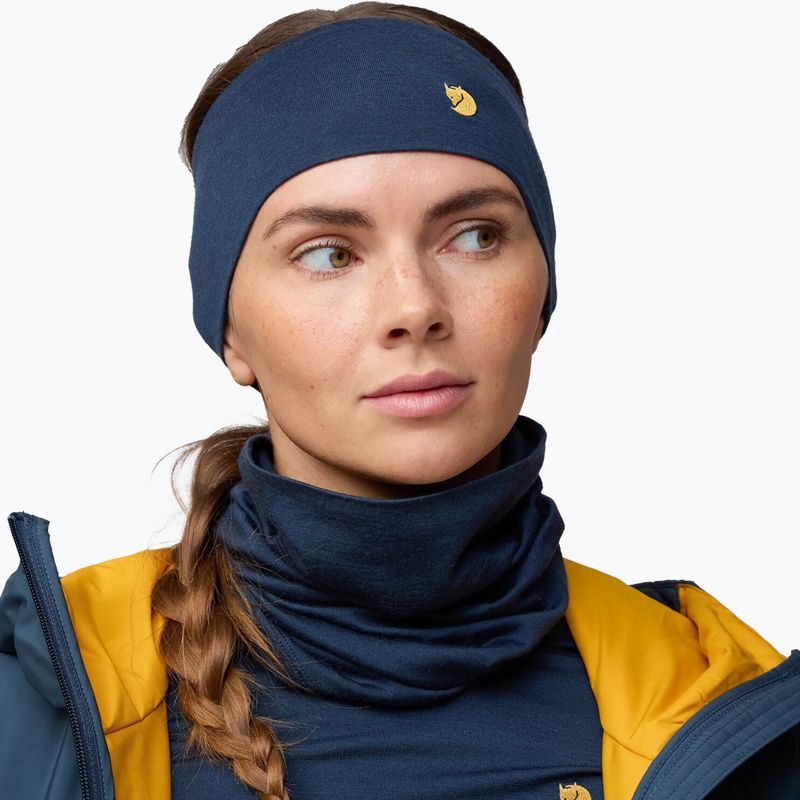Opaska na głowę Fjällräven Bergtagen Merino mountain blue 6