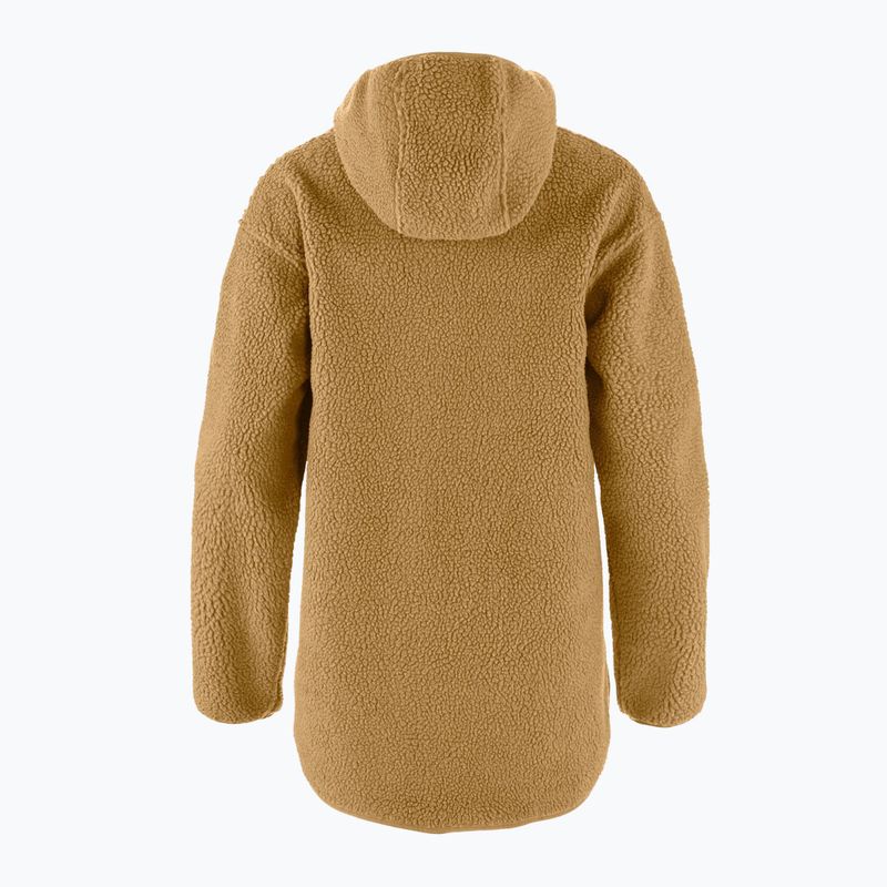 Bluza damska Fjällräven Vardag Pile Fleece Long buckwheat brown 10